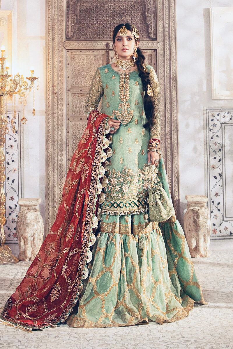 Maria B Wedding Edition D-9106 – Luxury Embroidered Masterpiece